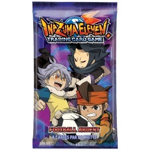 Lot de 4 pochettes boosters de cartes Inazuma Eleven le Défi de l'Equipe Ultime 