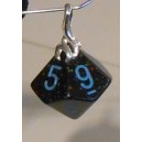 Pendentif - Argent 925 - D10 Granite Blue Star