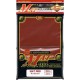 KMC - Standard - MAT 'Red' Sleeves (x80) - 92 x 66 mm