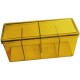 Jaune - Boîte de rangement 4 compartiments - acrylique Dragon Shield