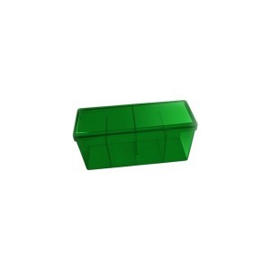 verte - Boîte de rangement 4 compartiments - acrylique Dragon Shield