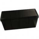 Noire - Boîte de rangement 4 compartiments - acrylique Dragon Shield