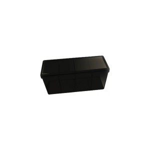 Noire - Boîte de rangement 4 compartiments - acrylique Dragon Shield