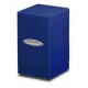 Boite Satin Tower Deck Box - Ultra Pro - Bleue