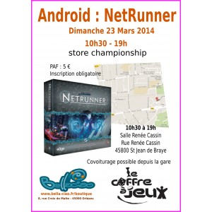 Netrunner - Store Championship - 23 Mars 2014