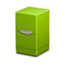 Boîte Satin Tower Deck Box - Ultra Pro - vert pomme