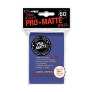 Anti-reflet - 60 Proteges Cartes 62 x 89 mm 'violet' - Format Japonais  - Ultra Pro