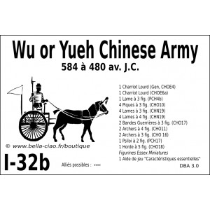 DBA3.0 - 1/32b WU or YUEH CHINESE 584-480 BC