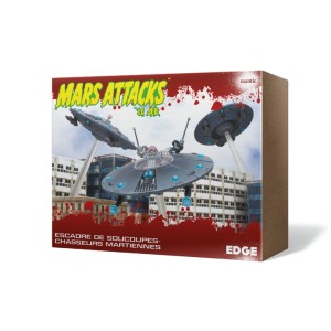 Mars Attacks : ESCADRE DE SOUCOUPES-CHASSEURS MARTIENNES