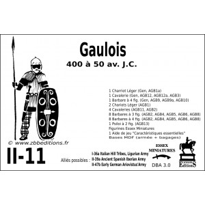 DBA3.0 - 2/11 GAULOIS 400-50 BC