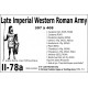 DBA3.0 - 2/78a LATER IMPERIAL WESTERN ROMAN ARMY 307-408