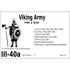 DBA3.0 - 3/40a VIKING ARMY 790-849