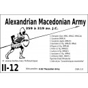 DBA3.0 - 2/12 ALEXANDRIAN MACEDONIAN ARMY 359-319 BC
