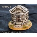15 mm Petite hutte ronde en pierre 