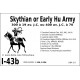 DBA3.0 - 1/43b SKYTHIAN or EARLY HU ARMY 300-19 BC or 400 BC-70