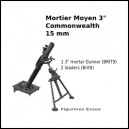 Mortier 3" Commonwealth - 15 mm