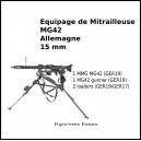 MMG MG42 Allemagne - 15 mm