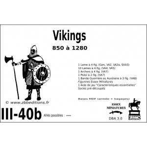 DBA3.0 - 3/40b VIKINGS 850-1280