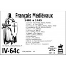 DBA3.0 - 4/64b Français Médiévaux 1401 à 1445