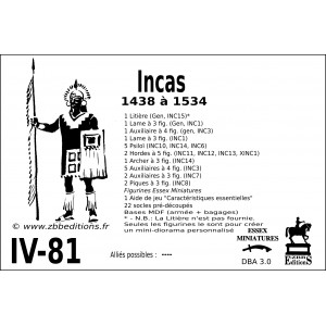 DBA3.0 - 4/81 Incas 1438 à 1534