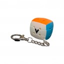 Porte-clef V-Cube 3 faces courbes