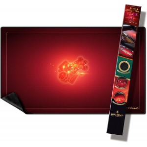 Rouge - Rubis - NEOPRENE 2mm - Tapis de jeu 100 x 60 cm