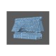 Maison Rectangle Gauloise Poutres - Rectangle Gallic Beams House
