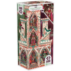 PUZZLE TWIST VISITE ROYALE - 500 pièces