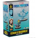 Marvel Crisis Protocol : Iceman & Shadowcat