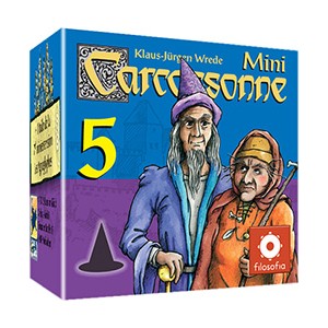 Carcassonne - Mini 5 - Magicien & Sorcière