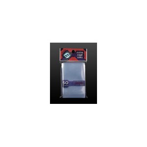 ROUGE - 50 Proteges Cartes FFG Mini Europeen 44 x 68 mm