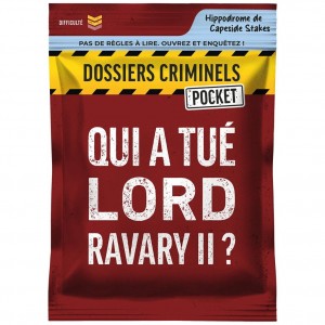 Dossiers Criminels Pocket 2 - Qui A Tué Lord Ravary II ? 