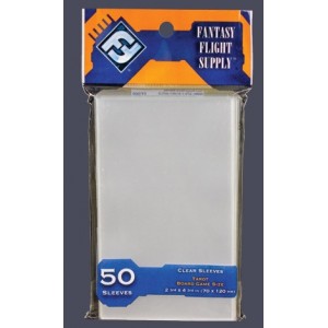 Orange - 50 Protege-cartes "Tarot" FFG - 70 x 120 mm