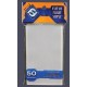 Orange - 50 Protege-cartes "Tarot" FFG - 70 x 120 mm