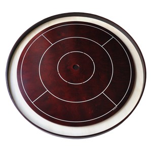 Crokinole bordeaux Acajou - 78 cm - rond