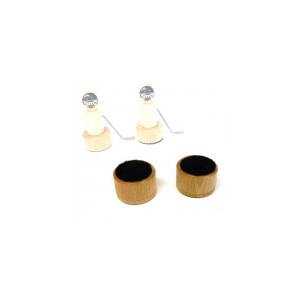 Paire d'aimants pour figurines de Weykick