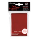 Yu-Gi-Oh - 60 Protèges Cartes 62 x 89 mm 'Red' - Format Japonais  - Ultra Pro