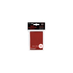 Yu-Gi-Oh - 60 Proteges Cartes 62 x 89 mm 'Red' - Format Japonais  - Ultra Pro