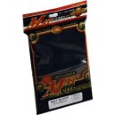 KMC - Standard - MAT 'Black' Sleeves (x80) - 92 x 66 mm