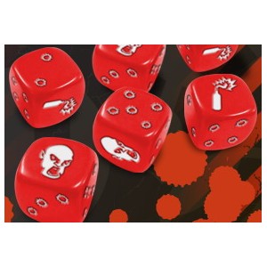 Zombicide : Set de DES ROUGES
