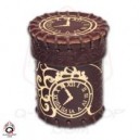 Gobelet à dés Steampunk cuir marron