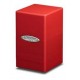 Boite Satin Tower Deck Box - Ultra Pro - Rouge