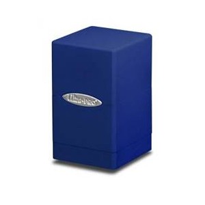 Boite Satin Tower Deck Box - Ultra Pro - Bleue