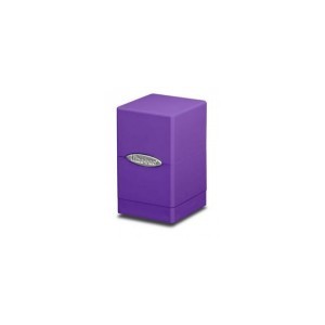 Boite Satin Tower Deck Box - Ultra Pro - violet (ou purple au choix)