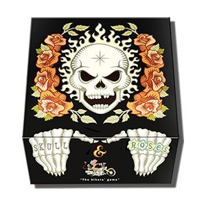 SKULL & ROSES BLACK