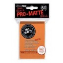 Anti-reflet - 60 Protèges Cartes 62 x 89 mm 'orange' - Format Japonais  - Ultra Pro