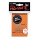 Anti-reflet - 60 Protèges Cartes 62 x 89 mm 'orange' - Format Japonais  - Ultra Pro