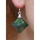 Boucles d'Oreilles - Argent 925° - D8 Granité Golden Recon