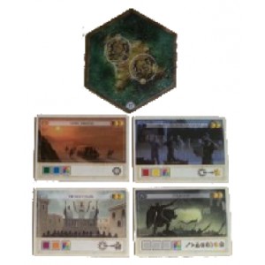 Hyperborea - Cartes et tuile promotionnelles