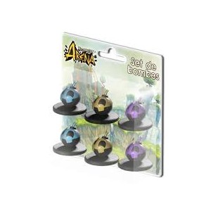 Krosmaster Arena : Pack de Bombes Tokens Saison 1